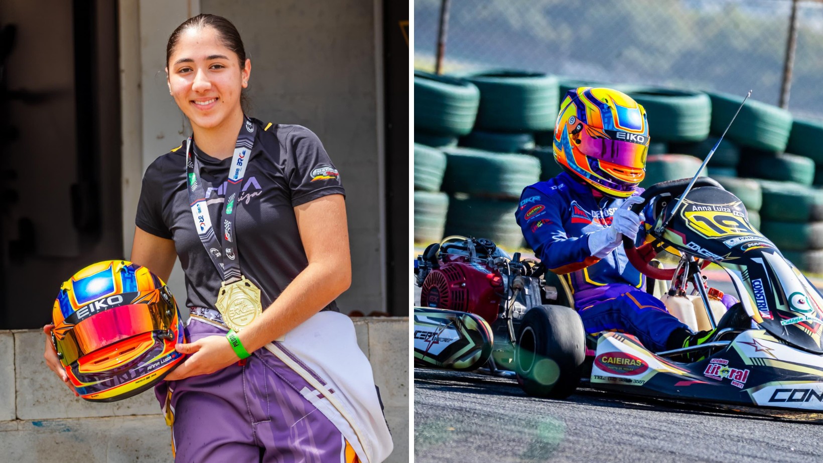 Aos 16 anos, pilota de Caraguatatuba encara desafios no kart e sonha em viver do automobilismo: ‘Superação diária’