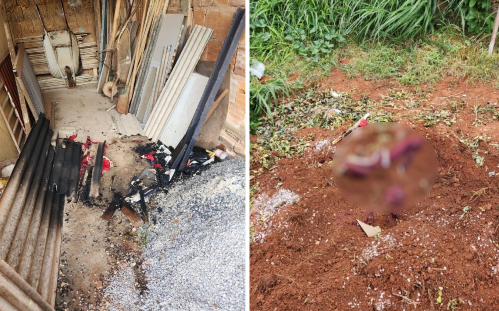 Sobrinha e companheiro suspeitos de matar, queimar e enterrar corpo de vendedora no quintal de casa são presos