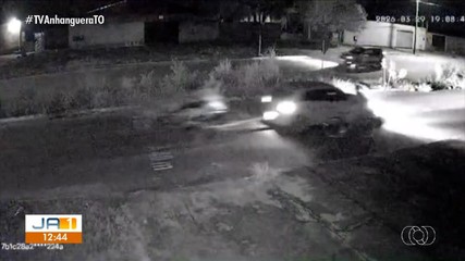 Câmera de segurança flagra atropelamento de ciclista no Jardim Taquari