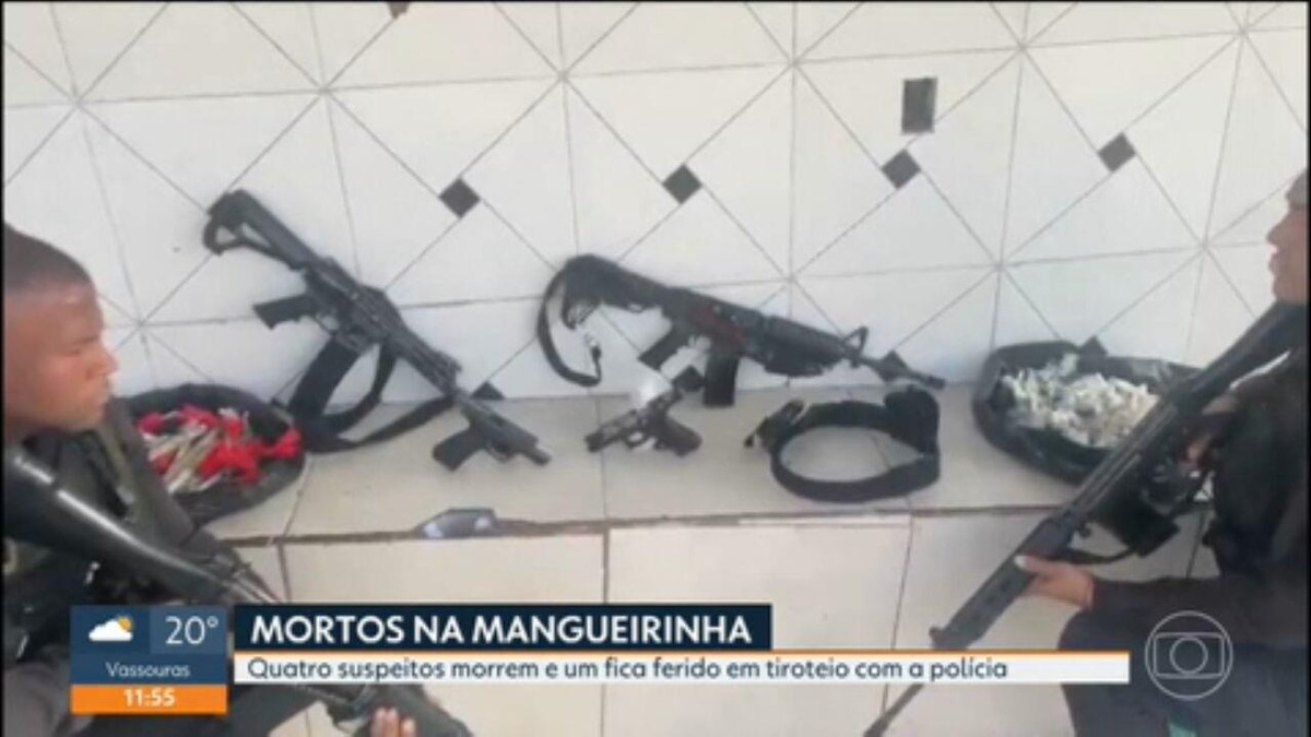 Quatro Suspeitos Morrem E Chefe Do Tráfico é Ferido Em Operação Da Pm