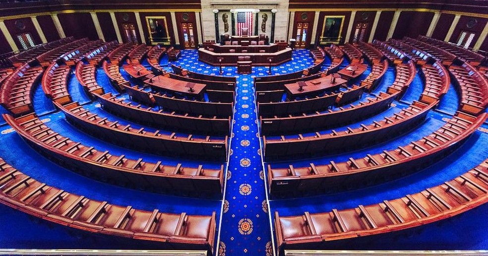 Câmara dos Representantes dos EUA. — Foto: Office of the Speaker of the House