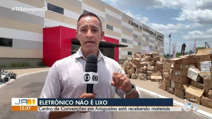 Campanha incentiva o descarte correto de eletrônicos em Araguaína