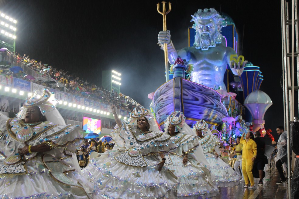 Carnaval 2024 no Amapá – Escola Piratas da Batucada — Foto: Rafael Aleixo/g1