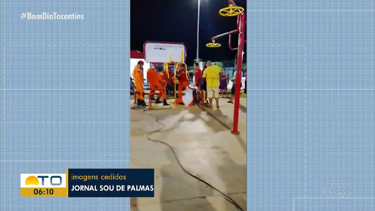 Após criança ficar presa em parafuso, prefeitura retira equipamento de academia no Jardim Taquari