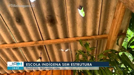 Indígenas de Goiatins cobram melhorias em escola