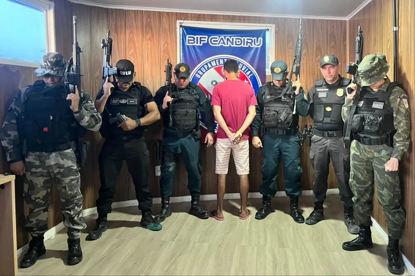 Equipes da Base Candiru prendem foragido da Justiça durante fiscalização no Baixo Amazonas