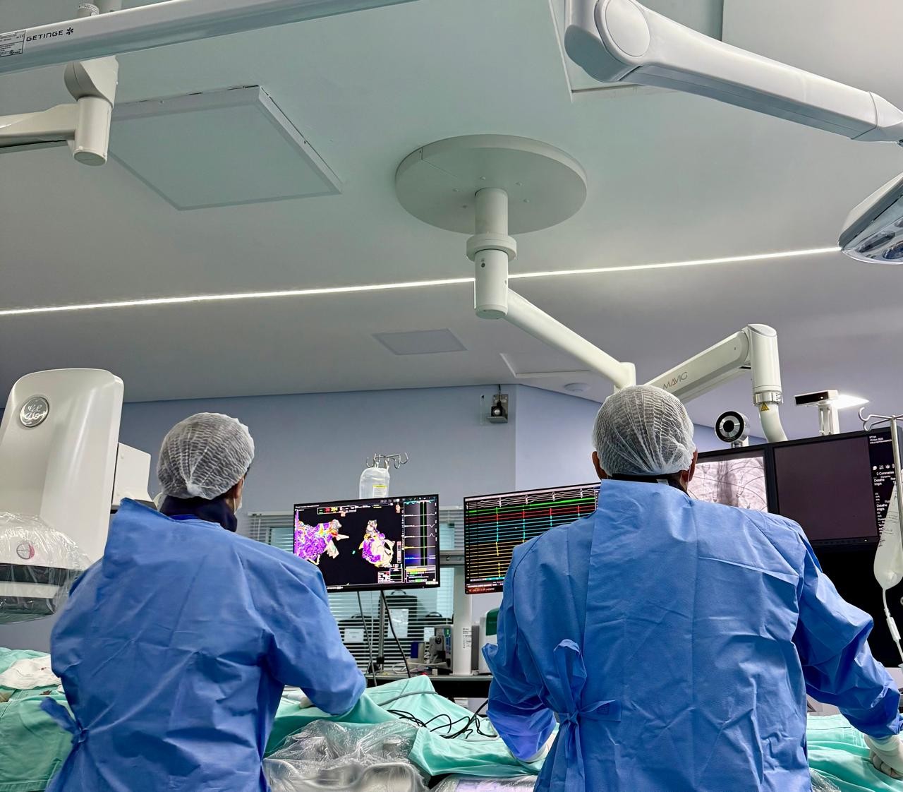 Ablação de arritmia cardíaca com mapeamento eletroanatômico — Foto: Crédito: Divulgação.