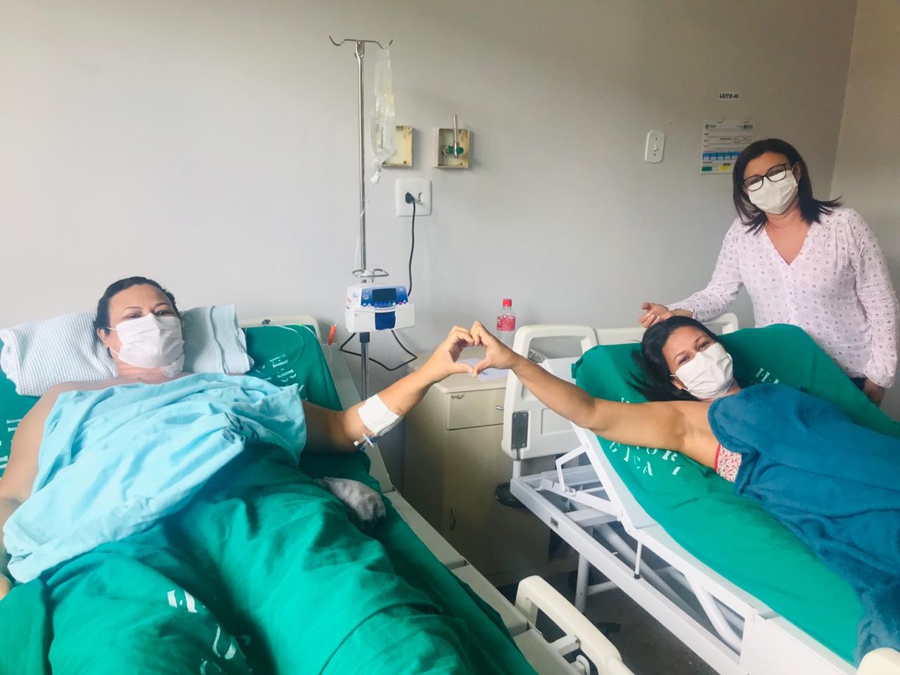 Mulher doa rim para irmã que lutava contra doença renal há mais de 3 anos em RO: 'foi um ato de amor'