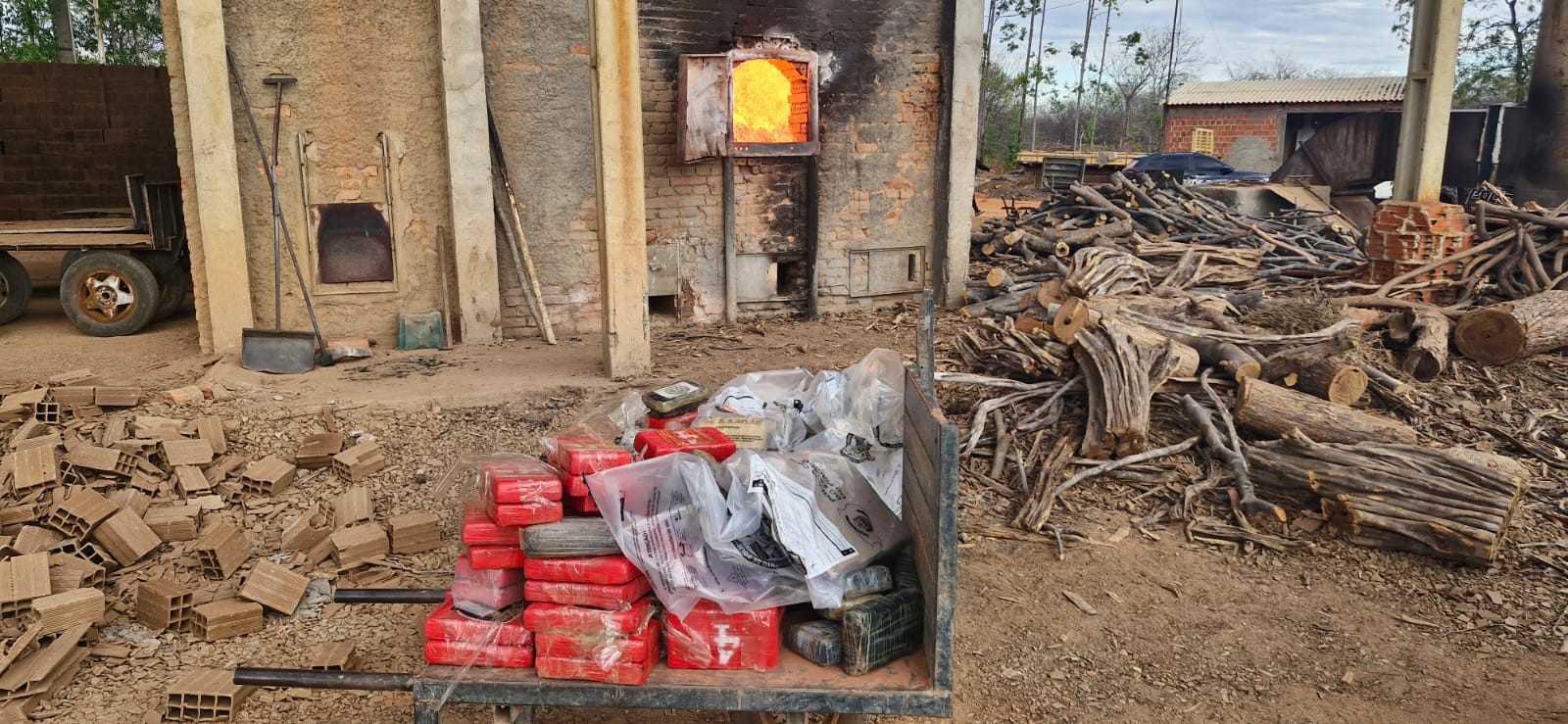 Mais de 700 kg de drogas apreendidas no Sul do Piauí são incinerados 