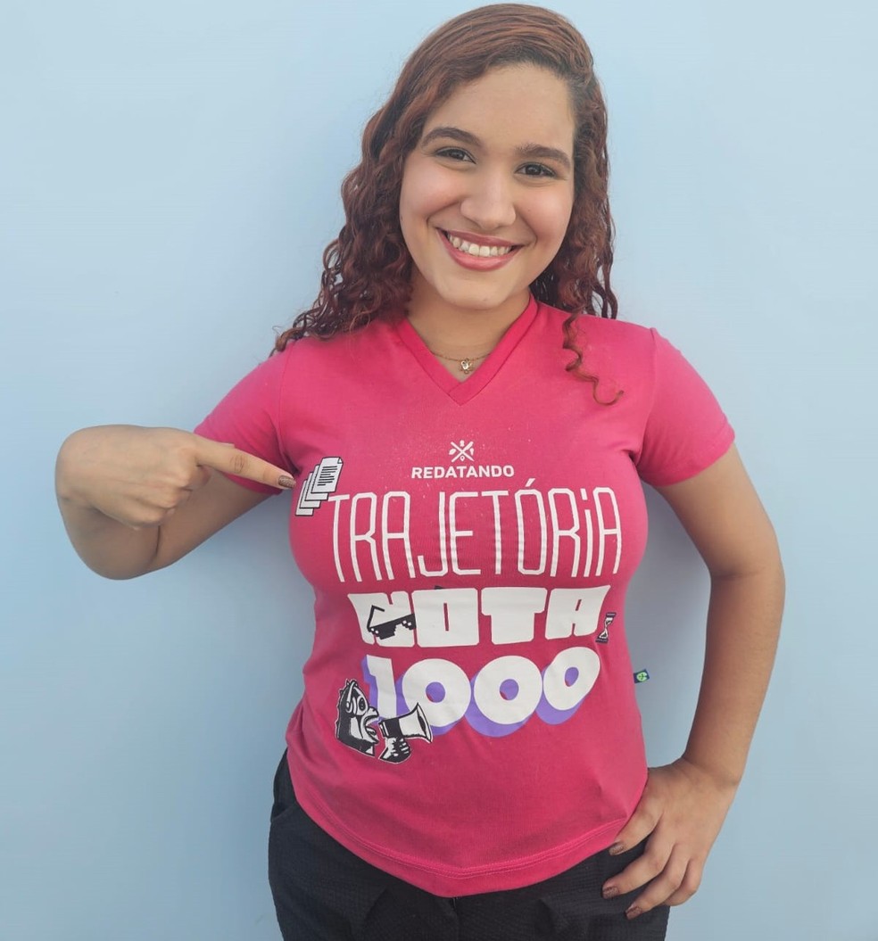 Marina Vieira Almeida, de 17 anos, única alagoana a tirar nota mil na redação do Enem 2024 — Foto: Arquivo pessoal