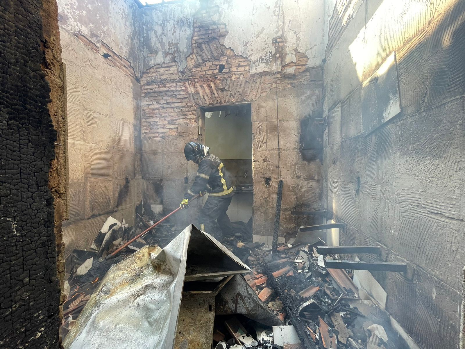 Incêndio causa destruição em bar no oeste da Bahia 