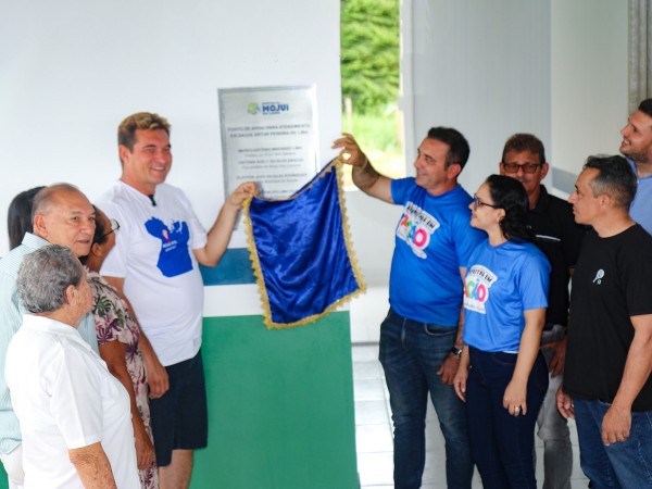Inaugurado Ponto de Apoio para atendimento em saúde na comunidade Igarapé da Pedra, em Mojuí dos Campos