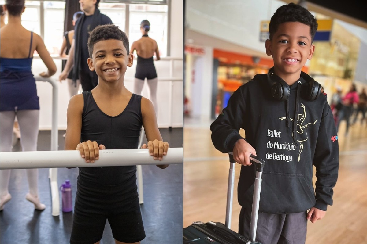 Bailarino de 9 anos não desiste e conquista vaga na Escola Bolshoi na 2ª tentativa