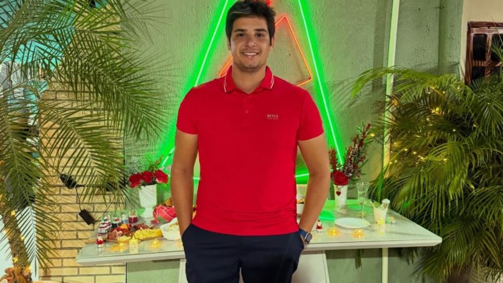 Airton Ferreira Rocha Neto, de 33 anos, morreu ao ser atropelado de propósito na saída de uma festa em Juazeiro do Norte. — Foto: Instagram/ Reprodução