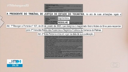 TJTO passa por mudanças após operação da Polícia Federal; saiba mais