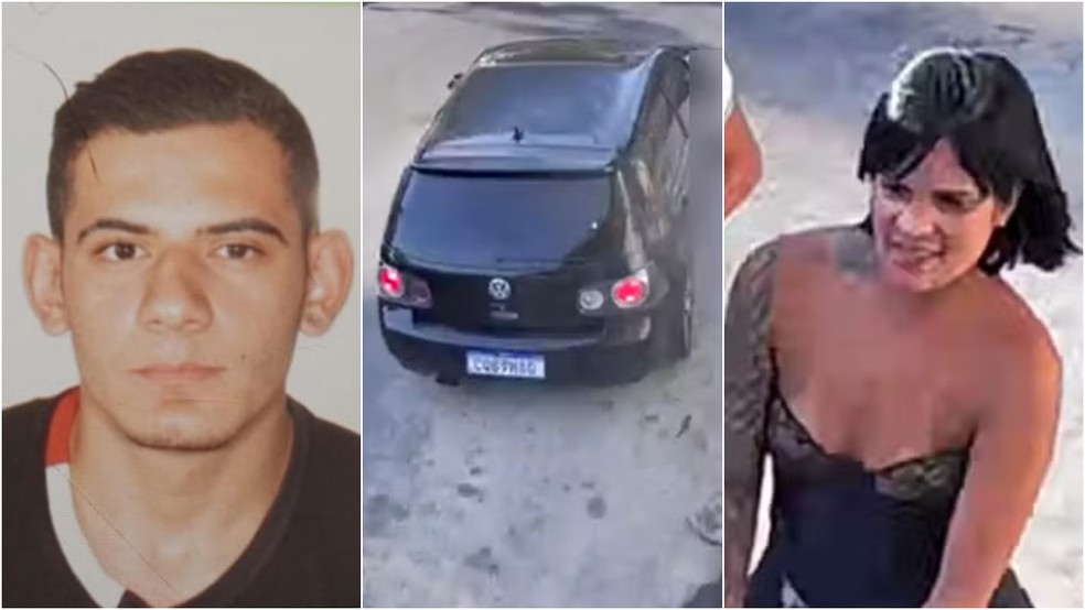 Douglas Alves da Silva, suspeito de atropelar e arrastar por 1 km Tainara Souza Santos — Foto: Reprodução