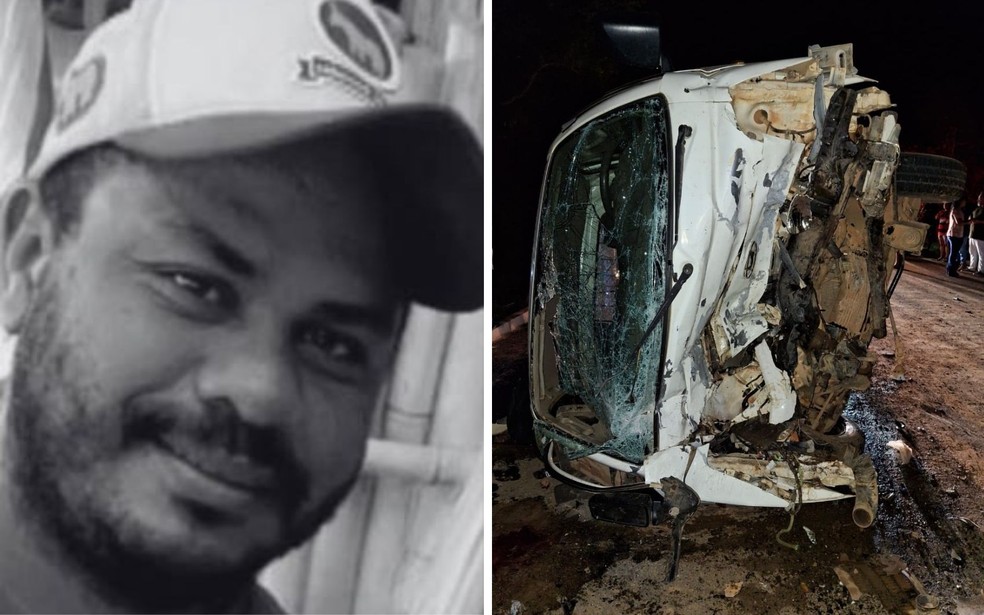 Motorista morre após acidente na GO-230, em Goiás — Foto: Divulgação/Prefeitura de Mimoso de Goiás e Samu