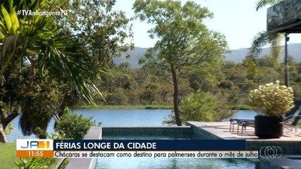 Férias longe da cidade são opção para muitas pessoas
