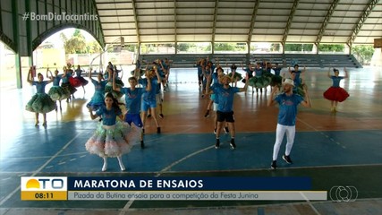 Junina Pisada na Butina já ensaia para as competições