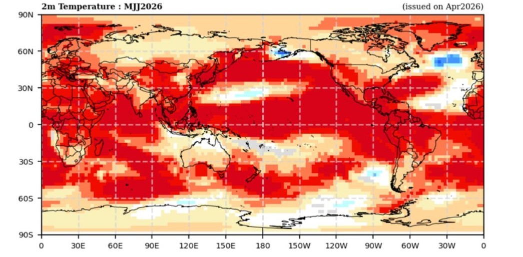 El Niño pode voltar em meados de 2026 e ser forte, aponta organização meteorológica da ONU