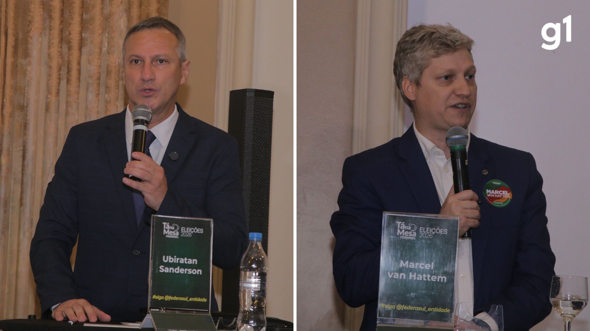Sanderson (PL) e Marcel van Hattem (Novo) são eleitos senadores pelo RS