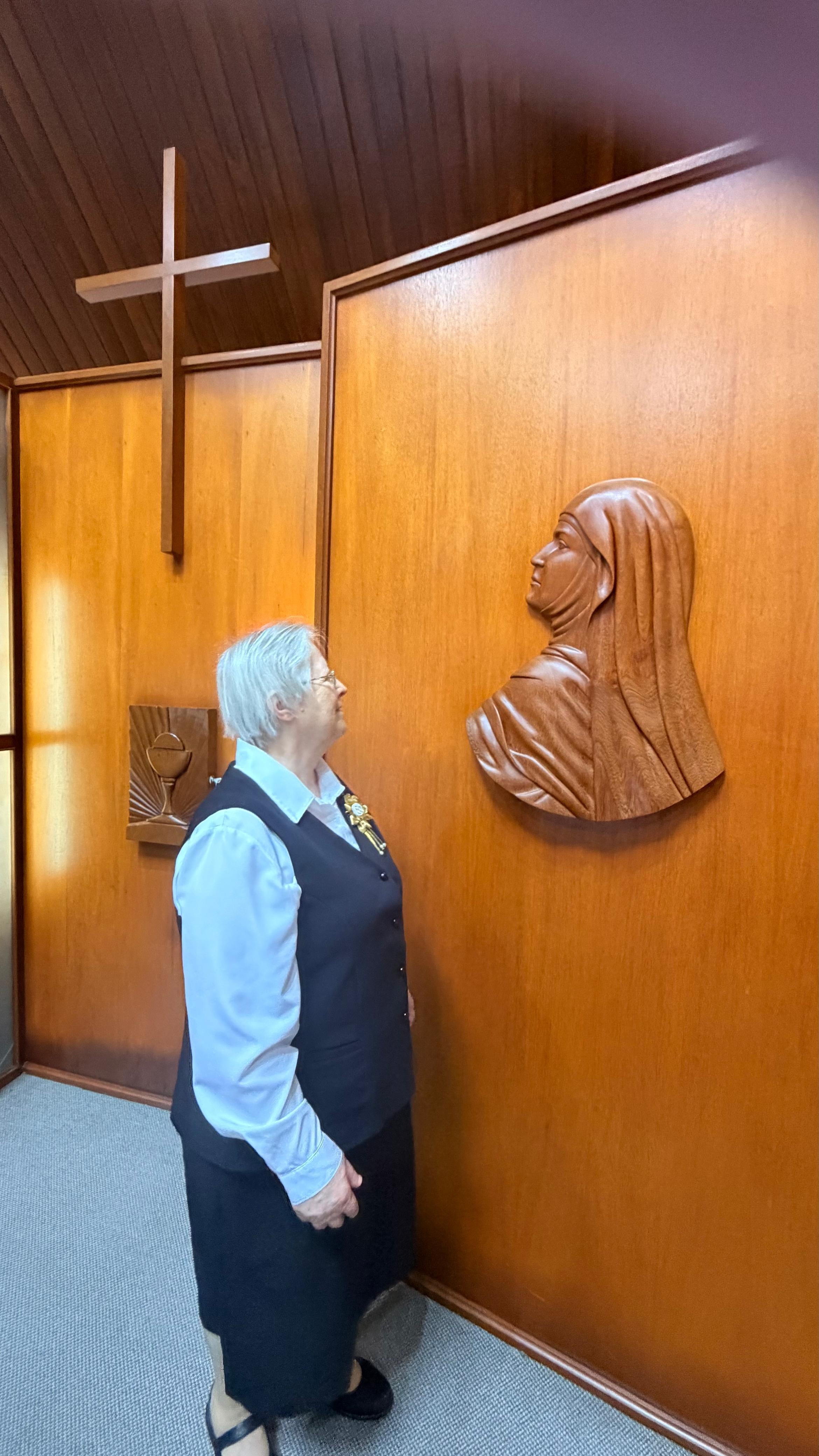 Irmã Terezinha Buss celebra cinco décadas de vida consagrada e de uma história tão próxima ao Hospital São José — Foto: Divulgação