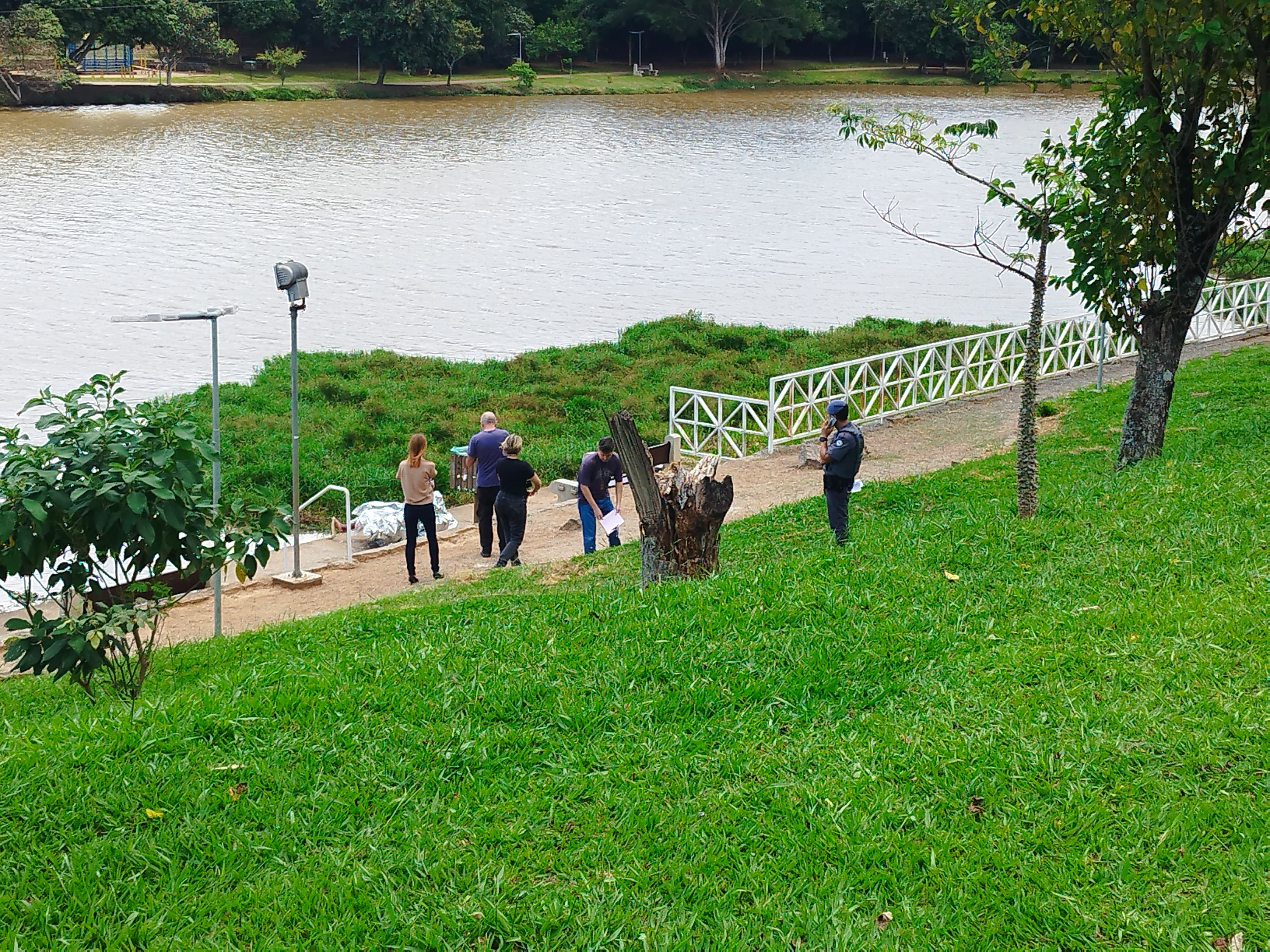 Homem é encontrado morto no Lago do Taboão, cartão-postal de Bragança Paulista