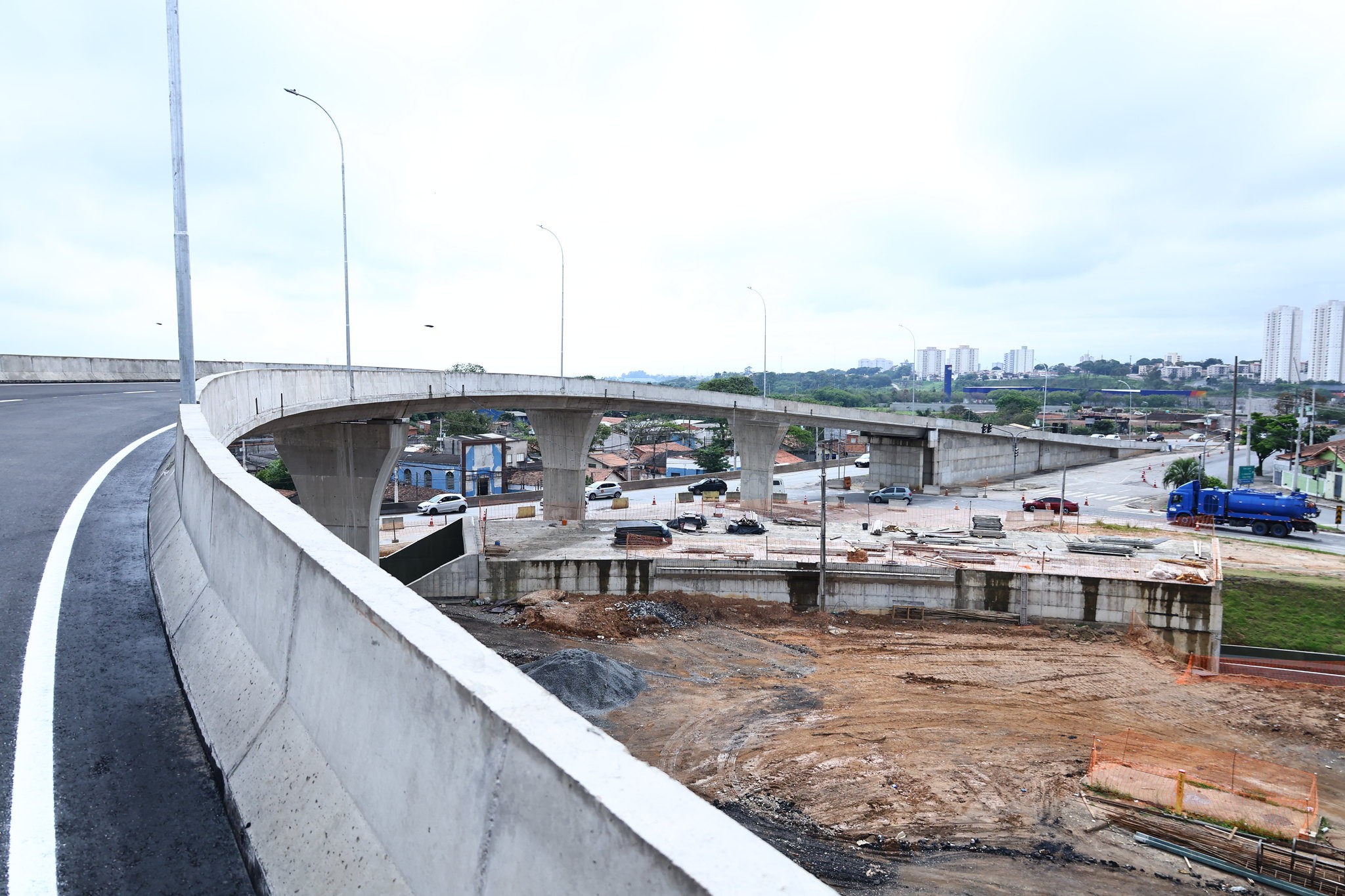 Região: Veja o que muda no trânsito com liberação de túnel e viaduto da Sebastião Gualberto, em São José dos Campos
