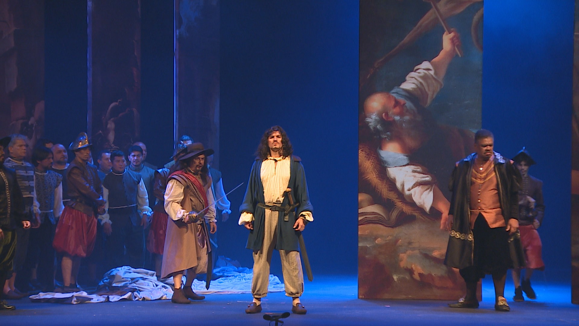 Ópera 'Salvator Rosa' estreia com teatro lotado no Festival Amazonas de Ópera