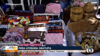 Feira literária é realizada no Parque Cesamar; veja programação