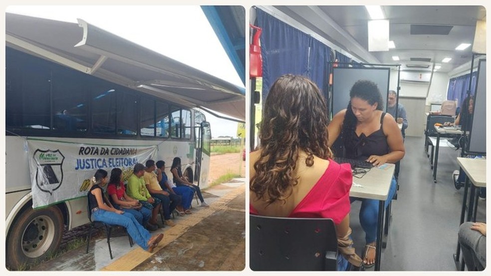 Ação itinerante Rota da Cidadania garante atendimento na zona rural dos municípios — Foto: Arquivo/Tribunal Regional Eleitoral do Acre