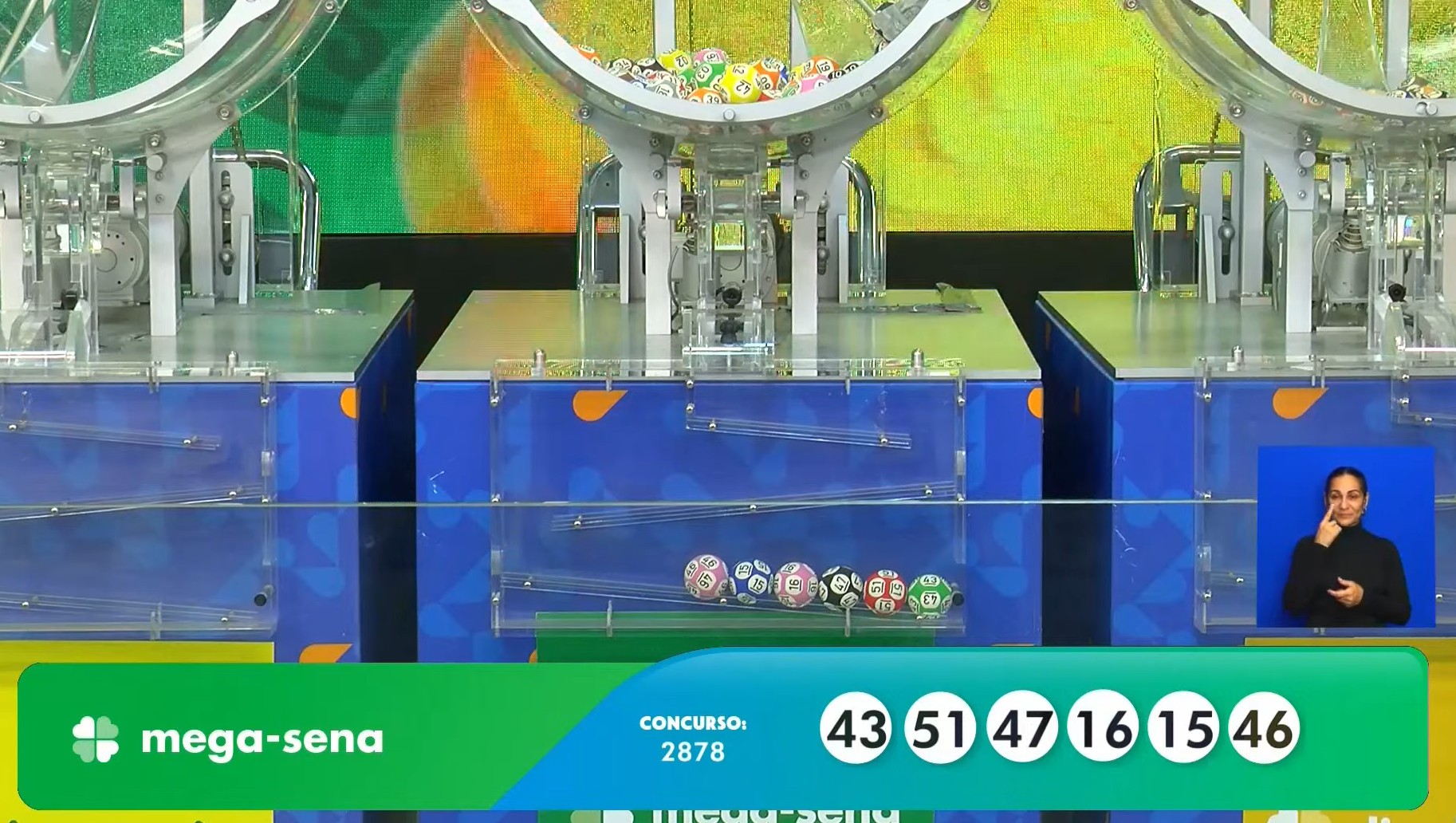 Mega-Sena, concurso 2.878: resultado