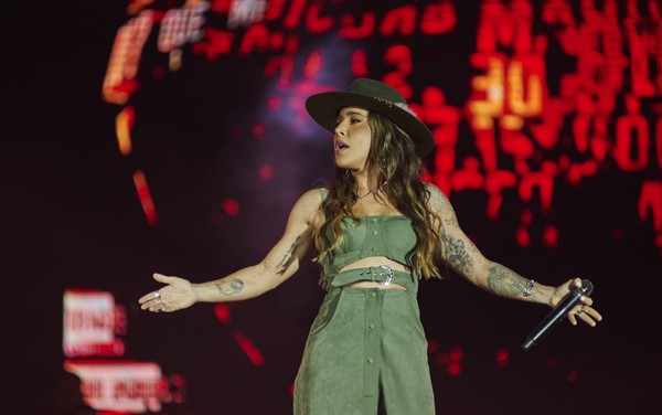 Lauana Prado no Ribeirão Rodeo Music em Ribeirão Preto, SP — Foto: Érico Andrade/g1