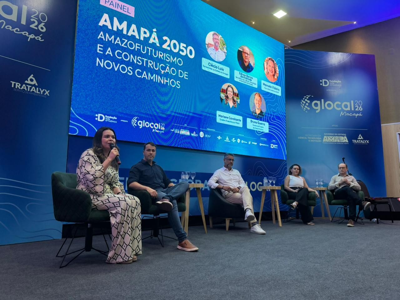 Glocal Macapá 2026: painel 'Amapá 2050' reúne lideranças para discutir o futuro sustentável do estado
