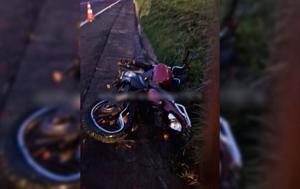 Batida entre moto e carro da Prefeitura de Herculândia deixa um morto na Rodovia Marechal Rondon em Bauru