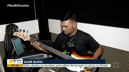 Estão abertas inscrições para editais de fomento à cultura no Tocantins