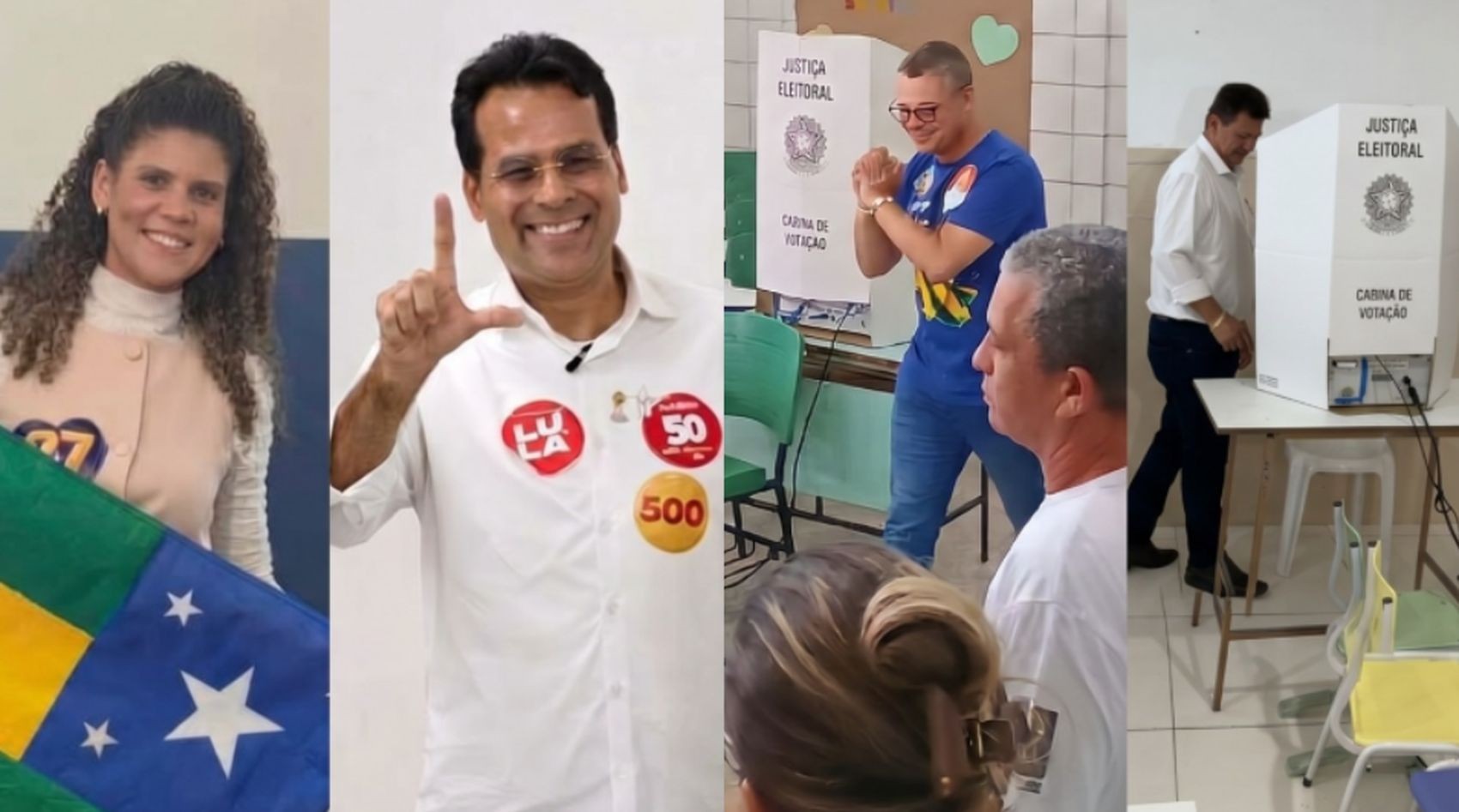 Eleições 2026: saiba onde votaram os candidatos ao governo de Sergipe