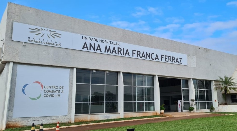 Hospital de campanha para Covid montado no HAC será desativado em Jaú — Foto: HAC/Divulgação