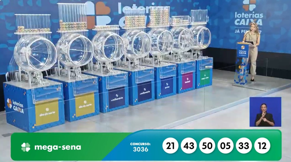 Mega-Sena, concurso 3036: confira os números sorteados | G1