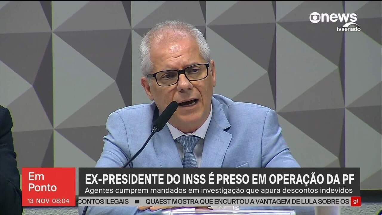 URGENTE: Ex-presidente do INSS é preso em operação da PF! Entenda o caso