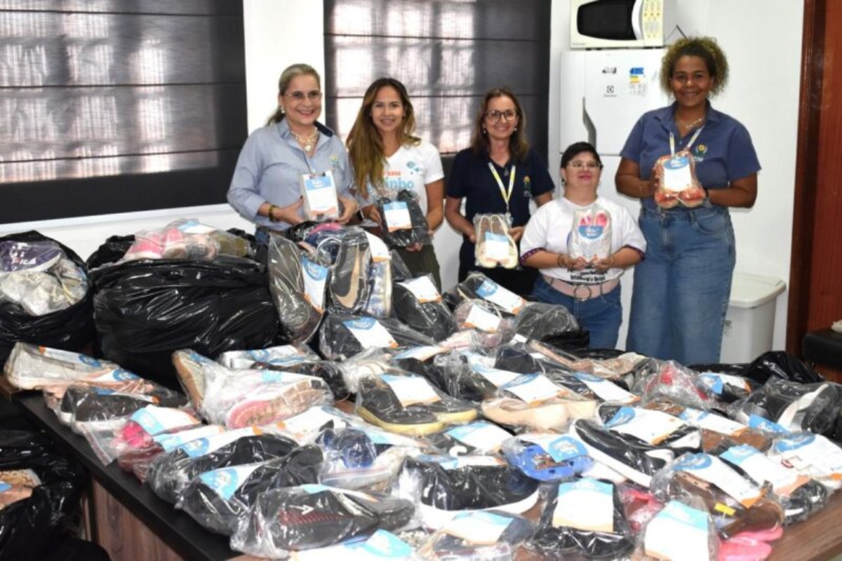 Campanha arrecada calçados para crianças e adultos com deficiência intelectual e múltipla em MS