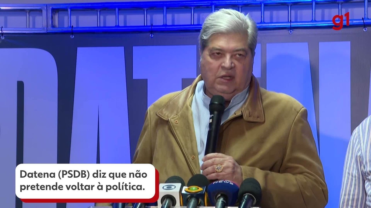 Datena termina em 5º em SP e diz que não deve seguir na política: 'Nem ...
