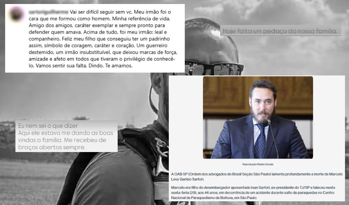 Parentes e amigos fazem homenagem nas redes sociais a paraquedista que morreu durante salto em Boituva