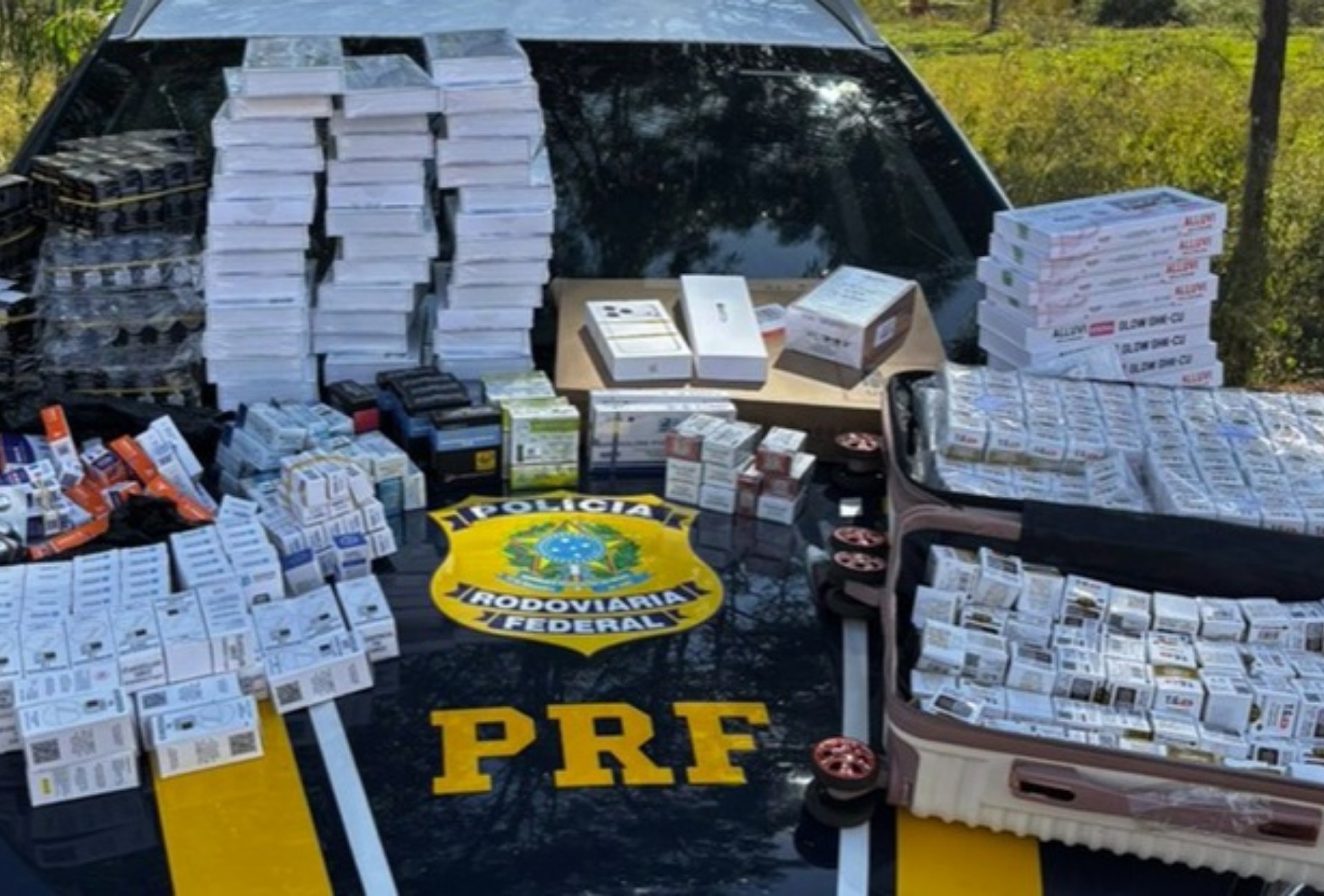 PRF apreende mais de 1,6 mil medicamentos emagrecedores e anabolizantes em MS