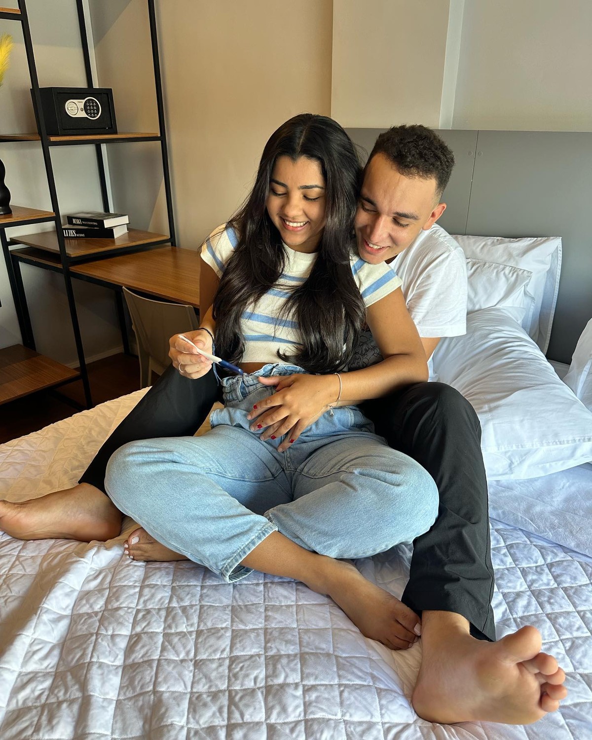 João Gomes announces that Ary Mirelle is pregnant: ‘We were blessed, we are going to be dads’