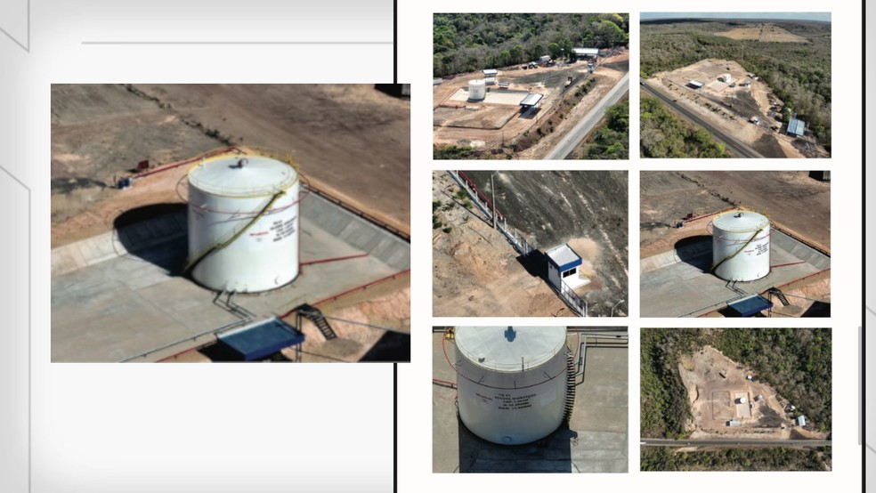 PCC construía distribuidora de combustíveis entre Teresina e Altos, diz Polícia — Foto: SSP/PI