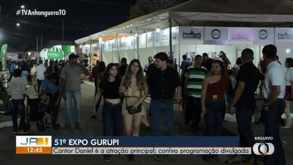 Cantor Daniel será atração principal da Expo Gurupi 2026
