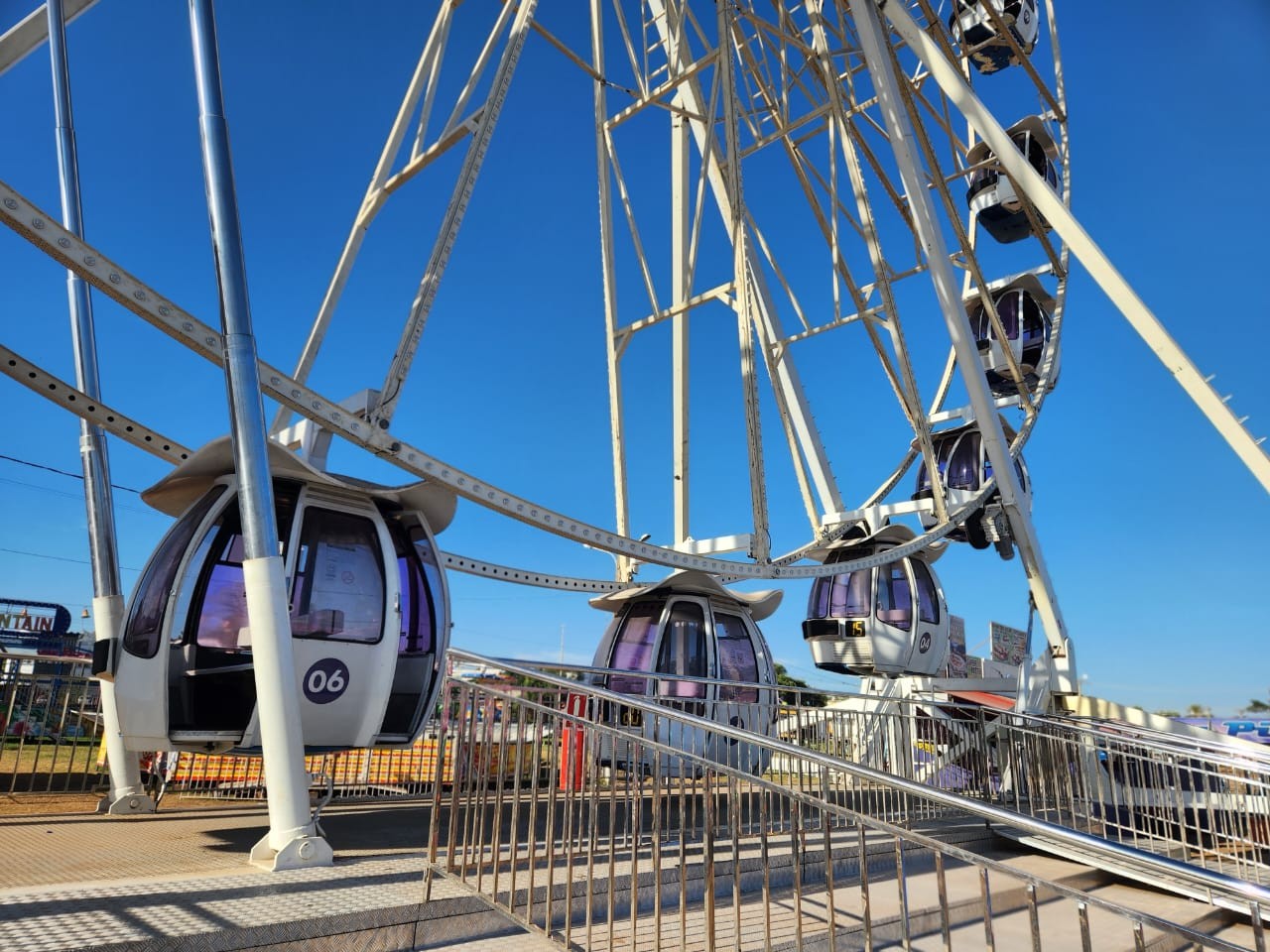 Roda-gigante na Expoagro é liberada para funcionamento