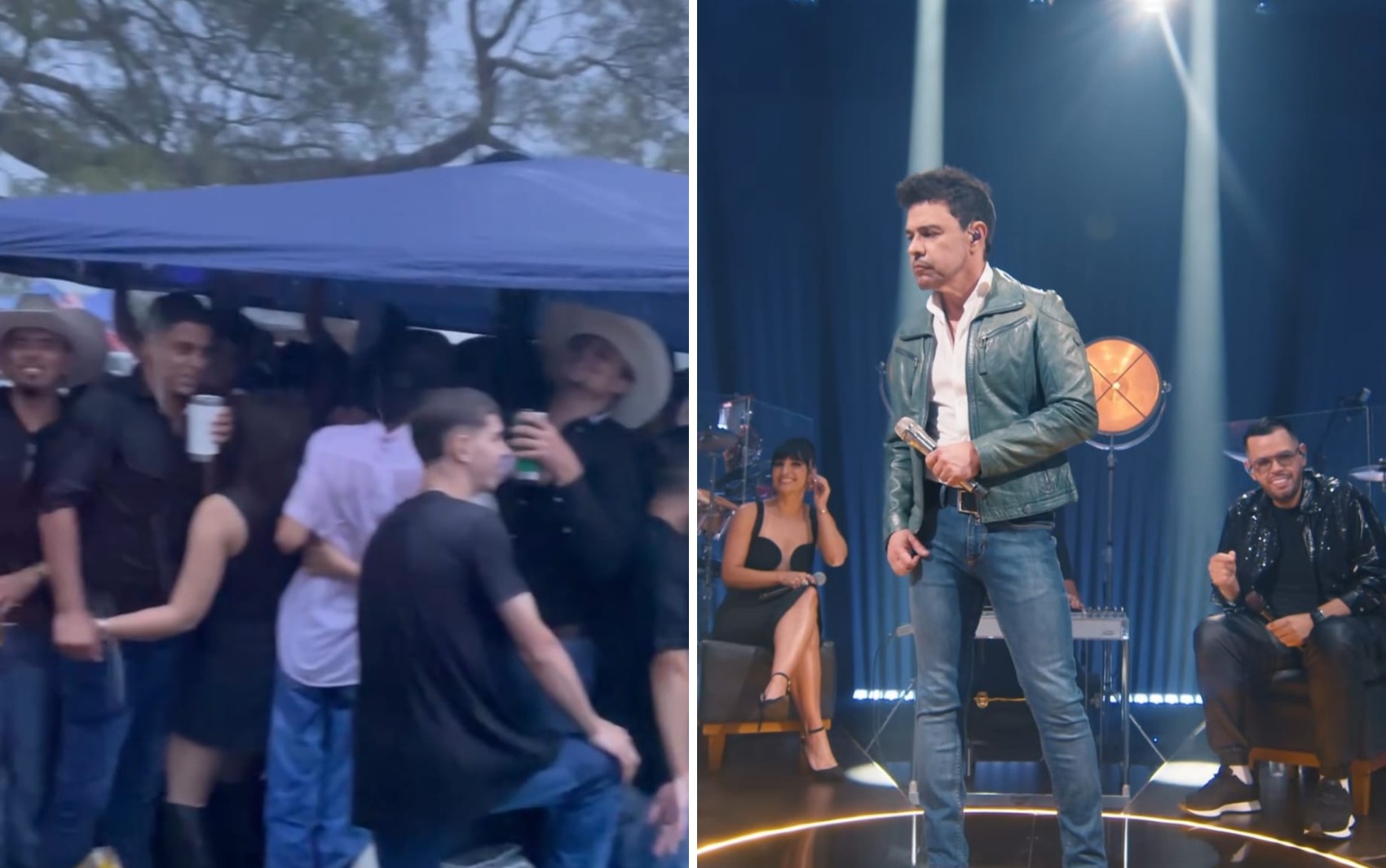 Após vídeo viralizar, Zezé regrava música 23 anos depois do lançamento e canção volta a ser uma das mais tocadas do país 