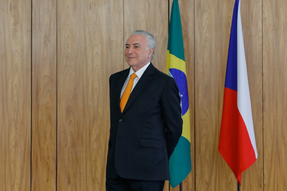 Ex-presidente Michel Temer (MDB) — Foto: Cesar Itiberê/ PR